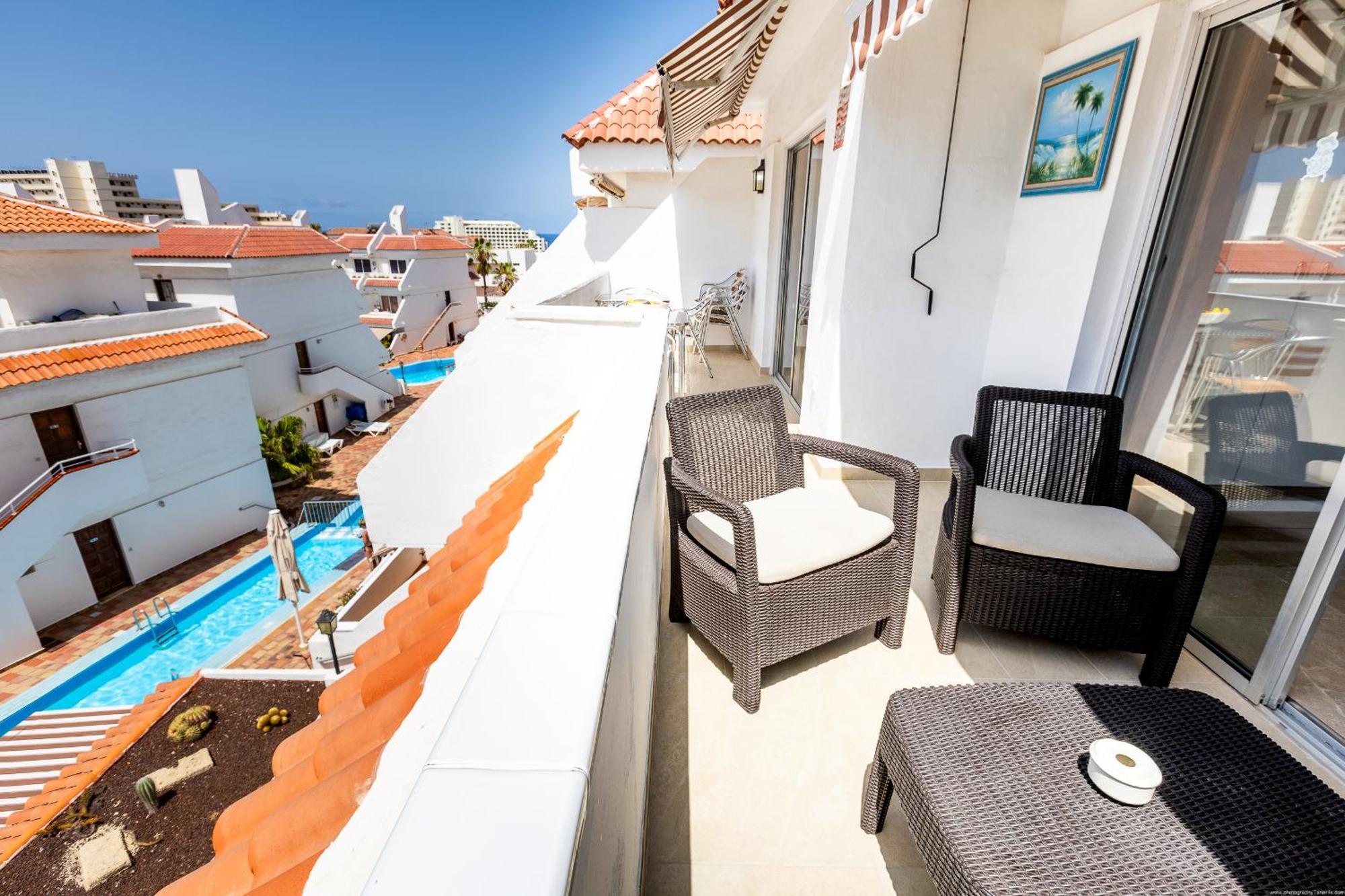 Las Floritas 23 Terrace And Swimming Pool Playa de las Américas Eksteriør billede